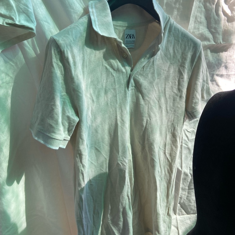 Zara woman’s  Polo in Cream